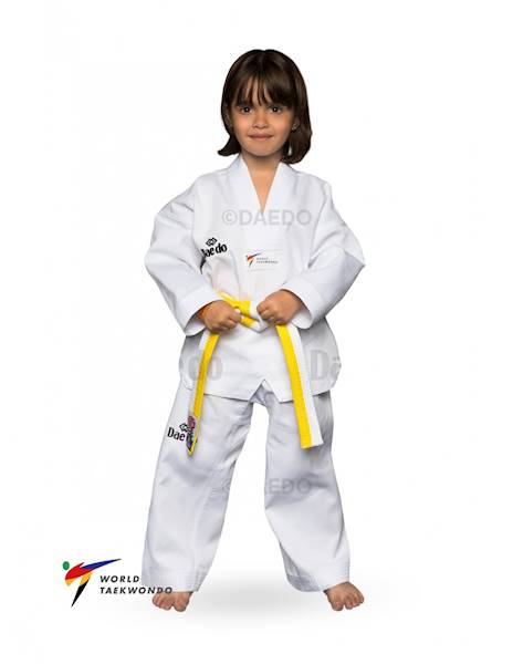 Daedo Dobok Basic WT biała plisa rozm. 0000-100