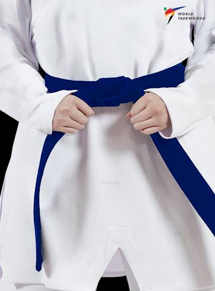 Daedo Dobok WT Uniform biala plisa 5/180 cm