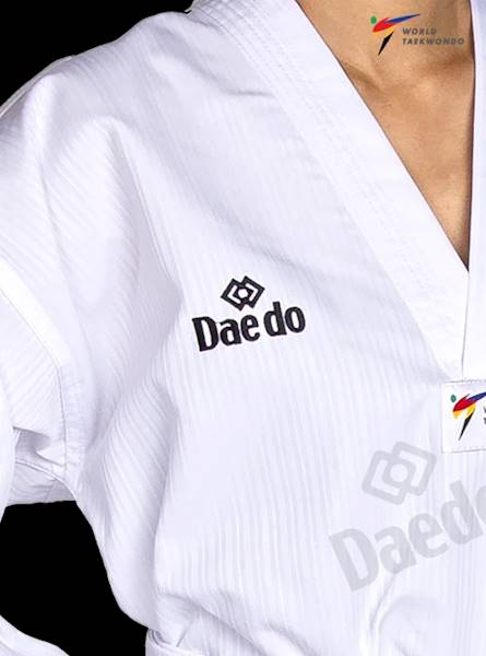 Daedo Dobok WT new biała plisa rozm. 1-140cm