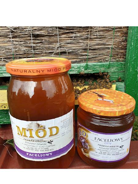 Miód Faceliowy 1,2 kg