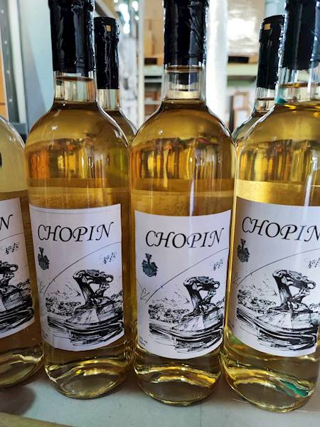 Wino Białe Wytrawne Chopin  