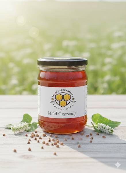Miód gryczany  610 g