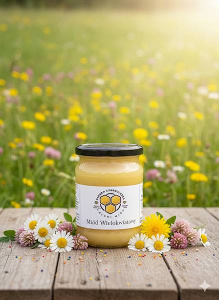 Miód wielokwiatowy 610 g