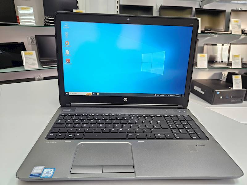 Laptop HP 650 G1 Intel I3 Pamięć 8gb Dysk 240gb Windows Gwarancja