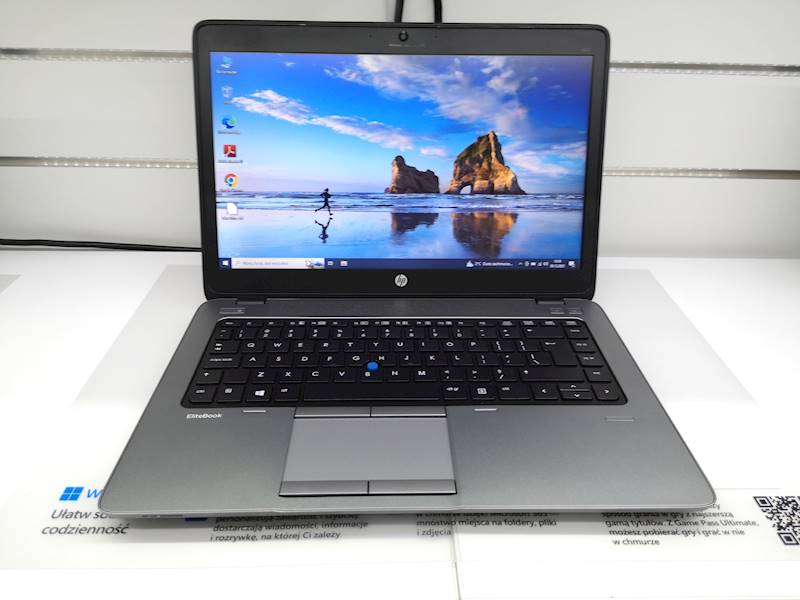 Laptop HP 840 G1 Intel i5 Pamięć 8gb Dysk 240gb ssd Windows Gwarancja