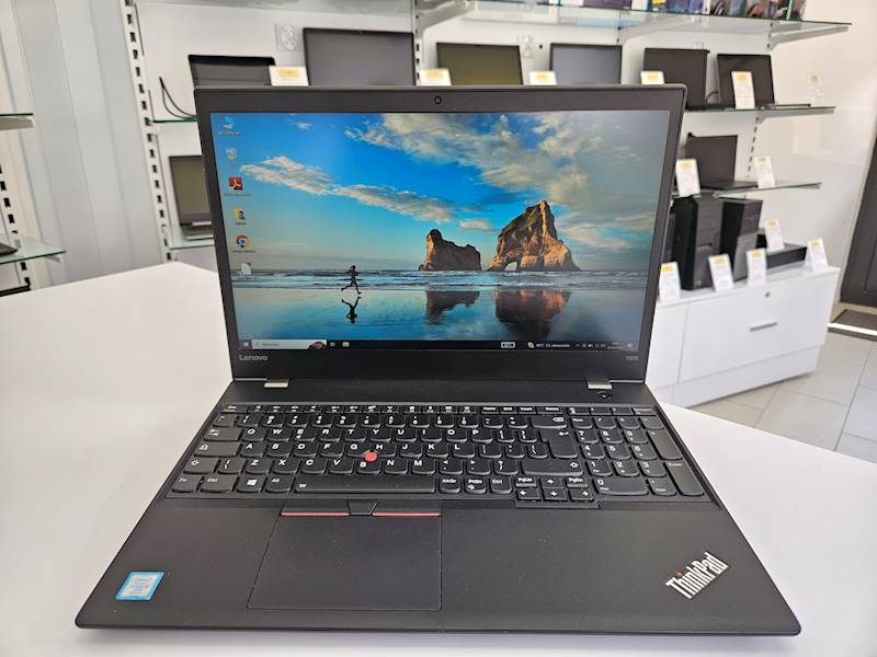 Laptop Lenovo T570 Intel i5 Pamięć 16b Dysk 256gb ssd Windows Gwarancja
