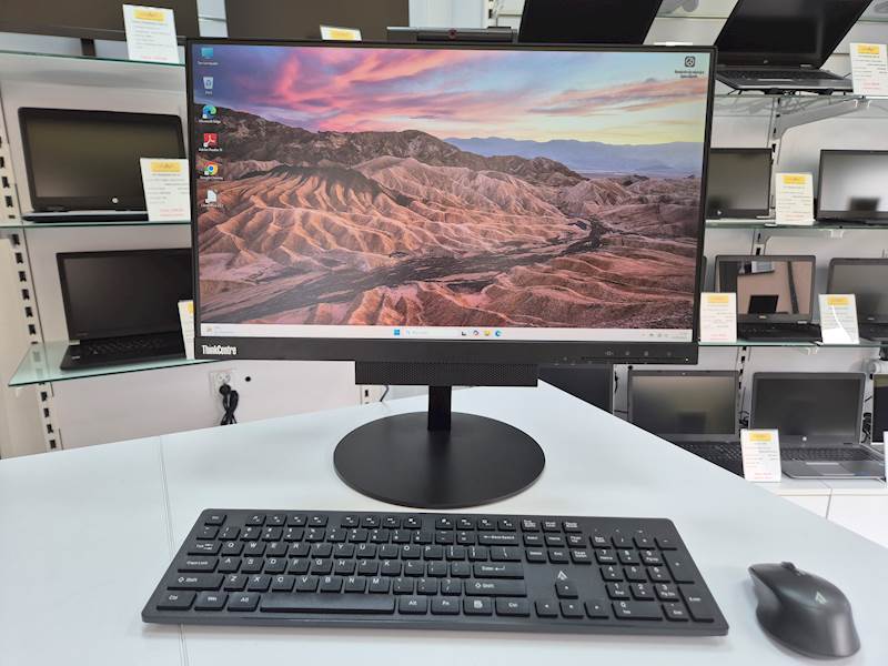 Komputer AIO Lenovo FHD 22' IPS Intel I5 Pamięć 16gb Dysk 256gb ssd Windows Gwarancja