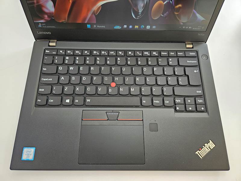 Laptop Lenovo ThinkPad T470s Intel i5 Pamięć 8gb Dysk 256gb ssd Windows Gwarancja