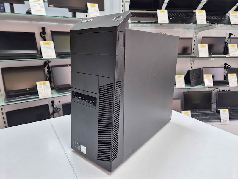 Komputer Lenovo M93 Tower Intel i7 Pamięć 8gb Dysk 240gb SSD Windows Gwarancja Gwarancja