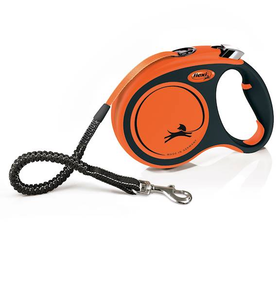 FLEXI XTREME TAŚMA L 55KG 8M CZARNO-POMARAŃCZOWA