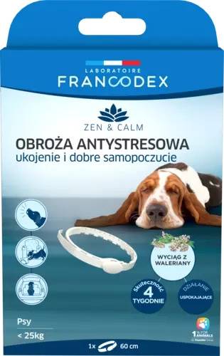 FRANCODEX OBROŻA ANTYSTRESOWA DLA PSA 60CM