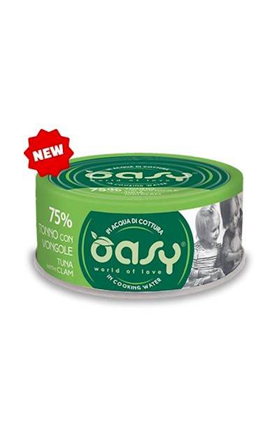 OASY CAT MORE LOVE TUŃCZYK Z MAŁŻAMI (PUSZKA) 70G