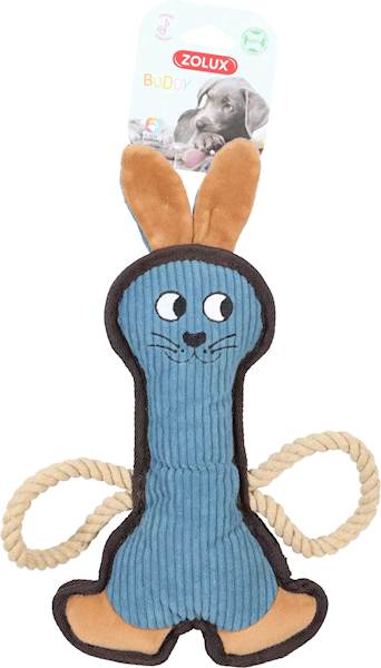 ZOLUX ZABAWKA PLUSZOWA KRÓLIK BUDDY NIEBIESKI 33CM