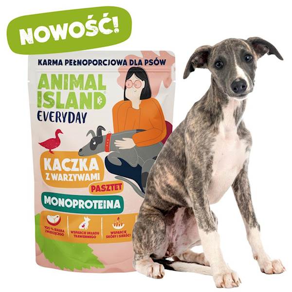 ANIMAL ISLAND DOG MONO KACZKA (PASZTET) 300G