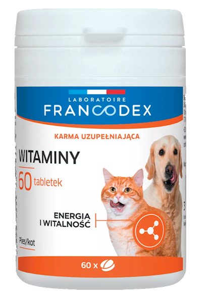 FRANCODEX WITAMINY DLA PSÓW I KOTÓW 60TAB