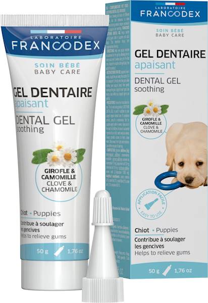 FRANCODEX DENTYSTYCZNY ŻEL ŁAGODZĄCY DLA SZCZENIĄT 50G