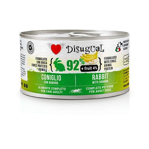 DISUGUAL DOG FRUIT KRÓLIK Z BANANEM 150G