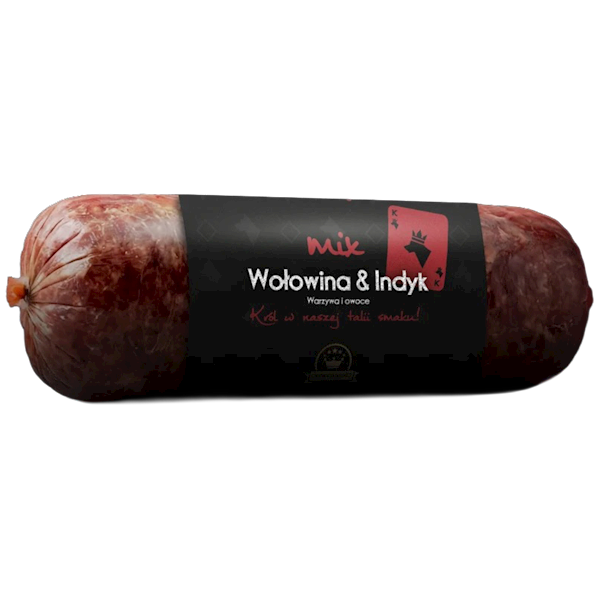 AS-POL BARFACE WOŁOWINA & INDYK 500G