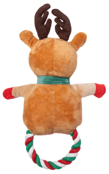 UNIQ PETS SQUEAKIES SZARPAK PIERŚCIEŃ RENIFER Z PISZCZAŁKĄ 25X35CM