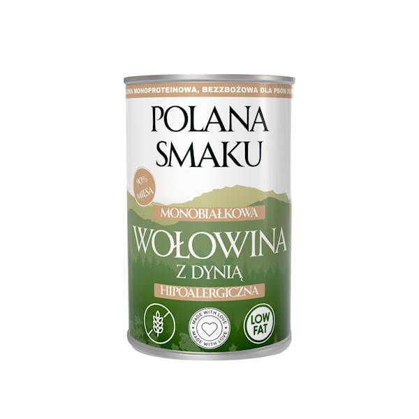 POLANA SMAKU WOŁOWINA Z DYNIĄ 400G