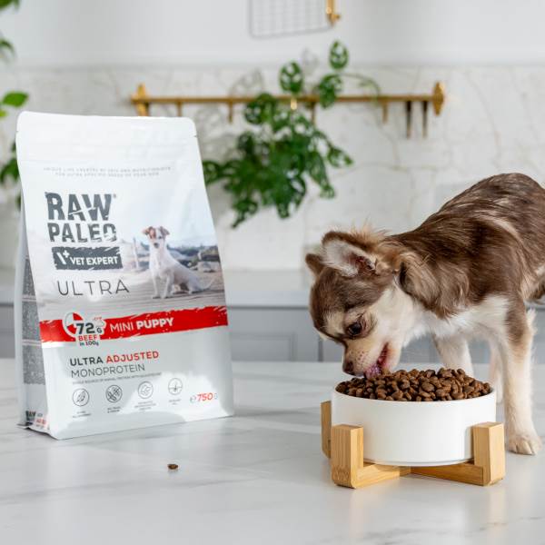 VET EXPERT RAW PALEO ULTRA PUPPY MINI BEEF 750G