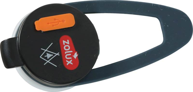 ZOLUX BIVOUAK ŚWIECĄCA ZAWIESZKA DO OBROŻY DLA PSA NIEBIESKA NA USB