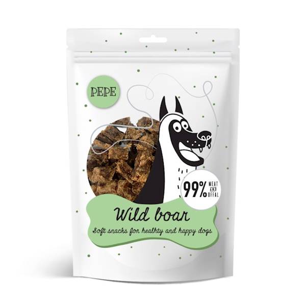 PEPE SOFT SNACKS FOR DOGS WILD BOAR (DZIK) 70G