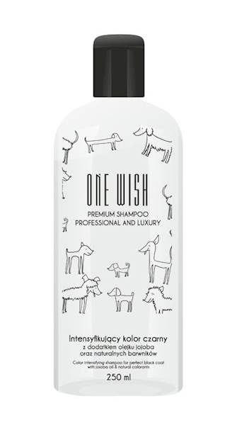 ONE WISH SZAMPON DO SIERŚCI CZARNEJ 250ML