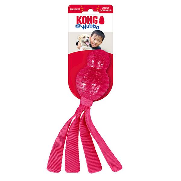KONG DOG COMET WUBBA ASSORTED S