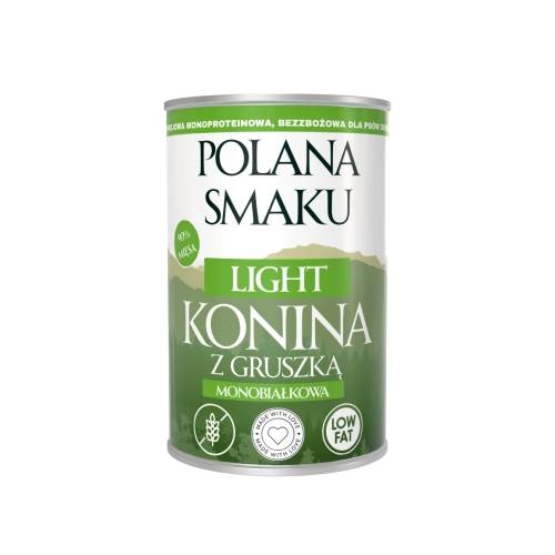 POLANA SMAKU KONINA Z GRUSZKĄ (LIGHT) 400G