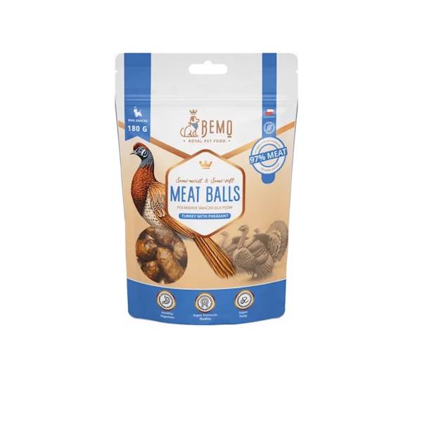 BEMO MEAT BALLS TURKEY WITH PHEASANT 180G
