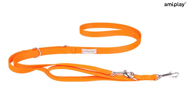 AMIPLAY SAMBA SMYCZ REGULOWANA 7W1 POMARAŃCZOWA XL
