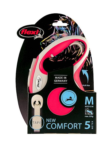 FLEXI NEW COMFORT TAŚMA M 25KG 5M CZERWONA