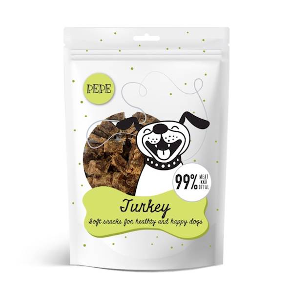 PEPE SOFT SNACKS FOR DOGS TURKEY (INDYK) 70G