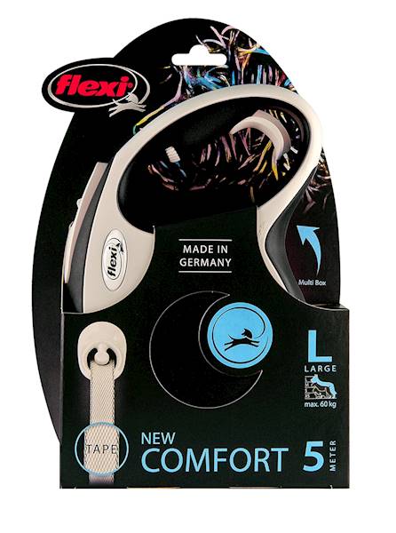 FLEXI NEW COMFORT TAŚMA L 50KG 5M CZARNA