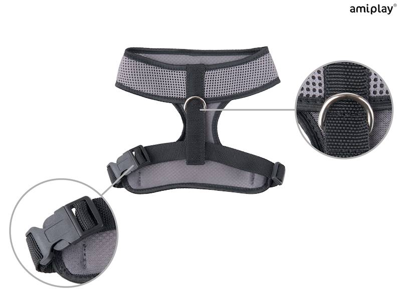AMIPLAY AIR SZELKI SCOUT SZARE M