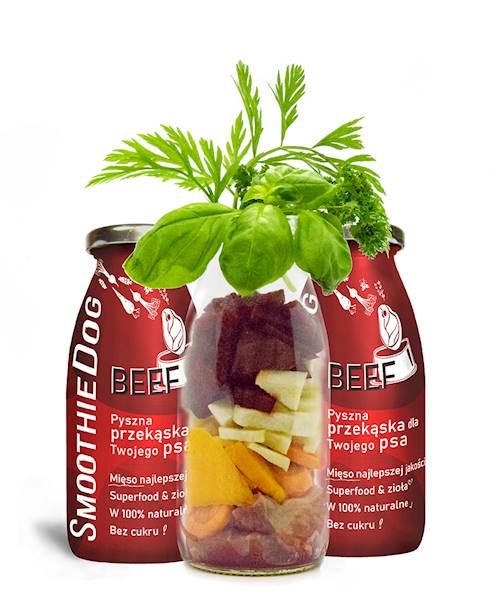 SMOOTHIEDOG WOŁOWINA (BEEF) 250ML