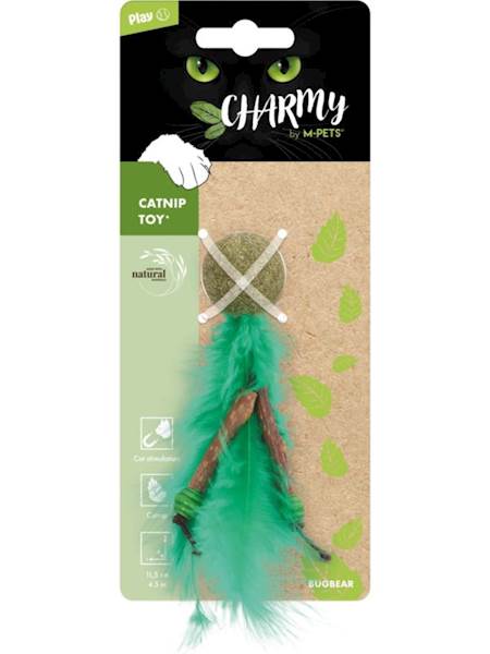 M-PETS CHARMY CAT CATNIP-TOY BUGBEAR