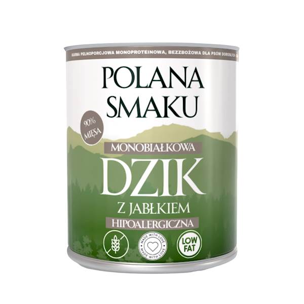 POLANA SMAKU DZIK Z JABŁKIEM 800G