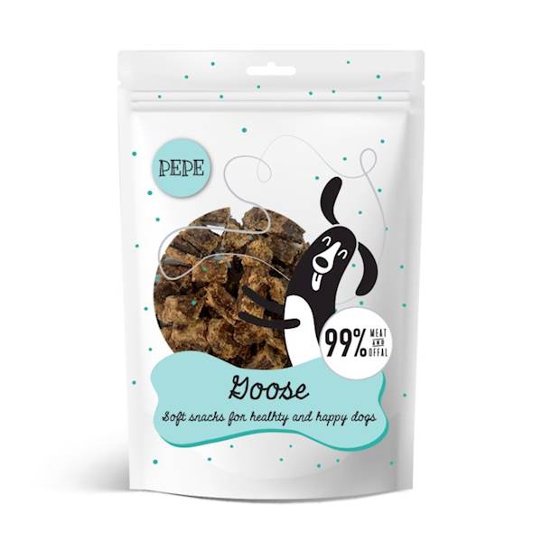 PEPE SOFT SNACKS FOR DOGS GOOSE (GĘŚ) 70G