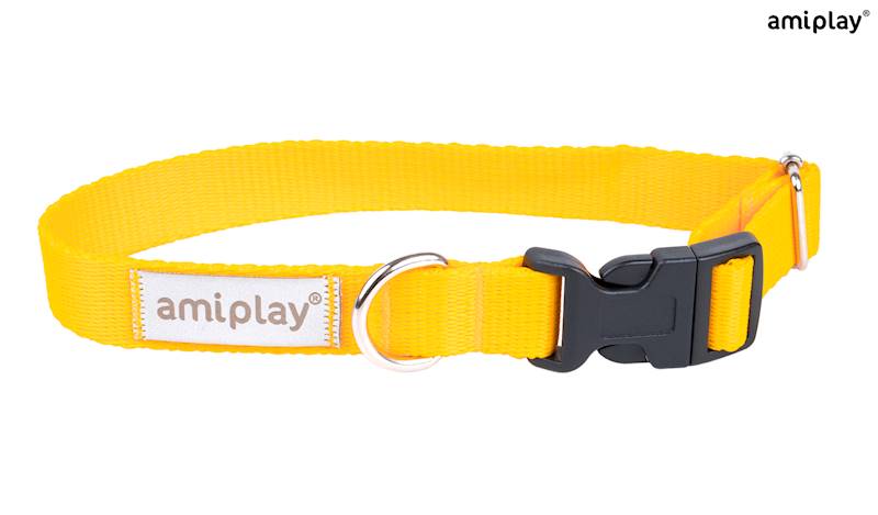 AMIPLAY SAMBA OBROŻA REGULOWANA ŻÓŁTA XL