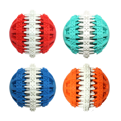 BUBU PETS ZABAWKA DLA PSA PIŁKA DENTAL MIĘTOWA 7,5CM