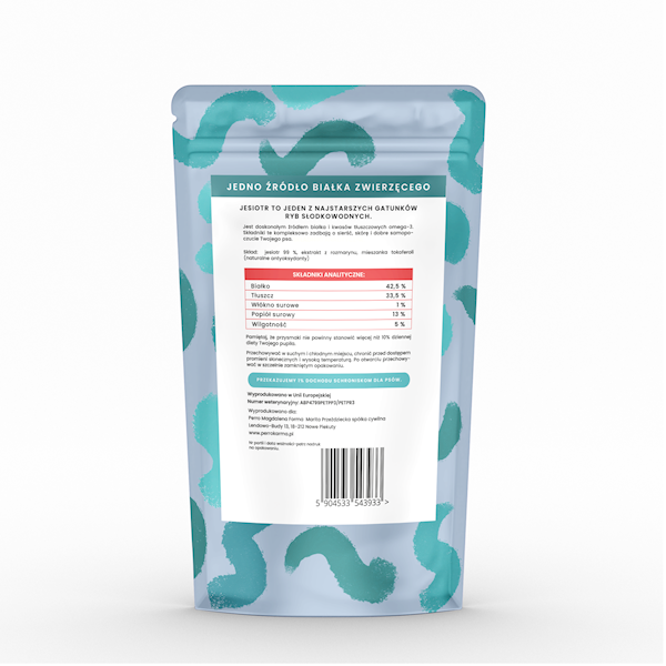 PERRO OCH ACH PRZYSMAKI LIOFILIZOWANE JESIOTR 40G