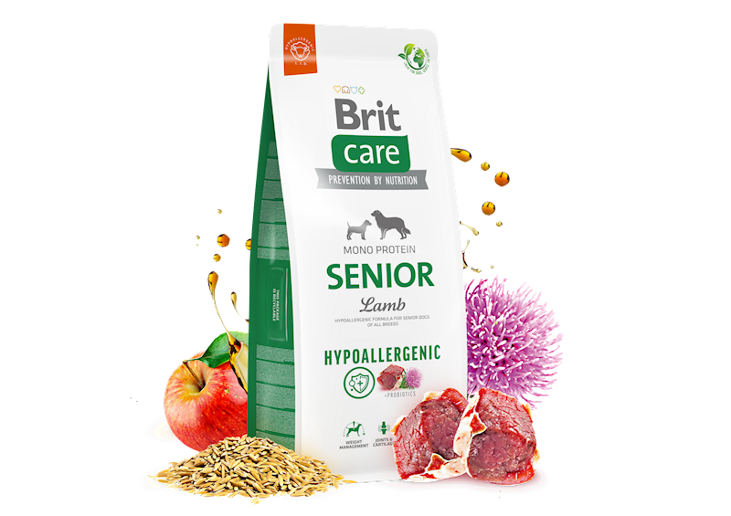 BRIT CARE DOG HYPOALLERGENIC SENIOR LAMB 3KG