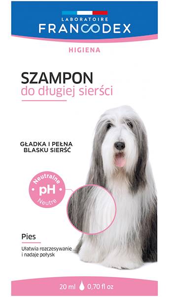 FRANCODEX SZAMPON DO DŁUGIEJ SIERŚCI 20ML