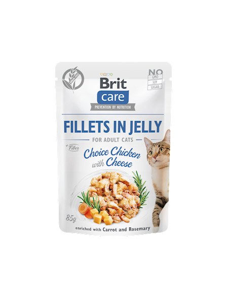 BRIT CARE CAT FJ CHOICE CHICKEN&CHEESE 85G