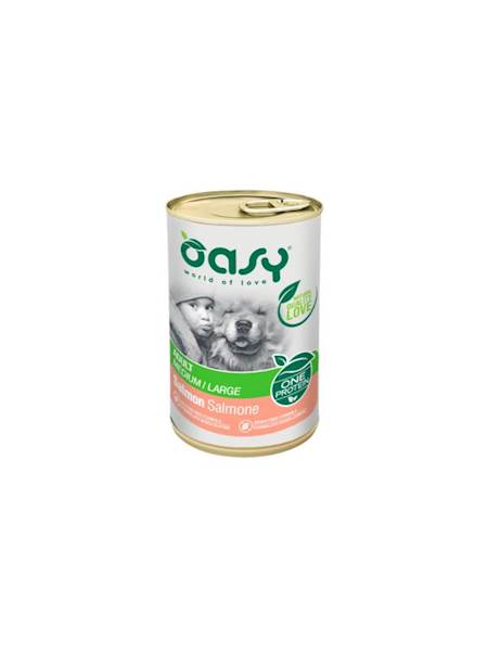OASY DOG ONE PROTEIN ADULT ŁOSOŚ 400G