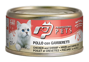 DISUGUAL CAT PROFESSIONAL PET FILETOWA KURCZAK Z KREWETKAMI 70G