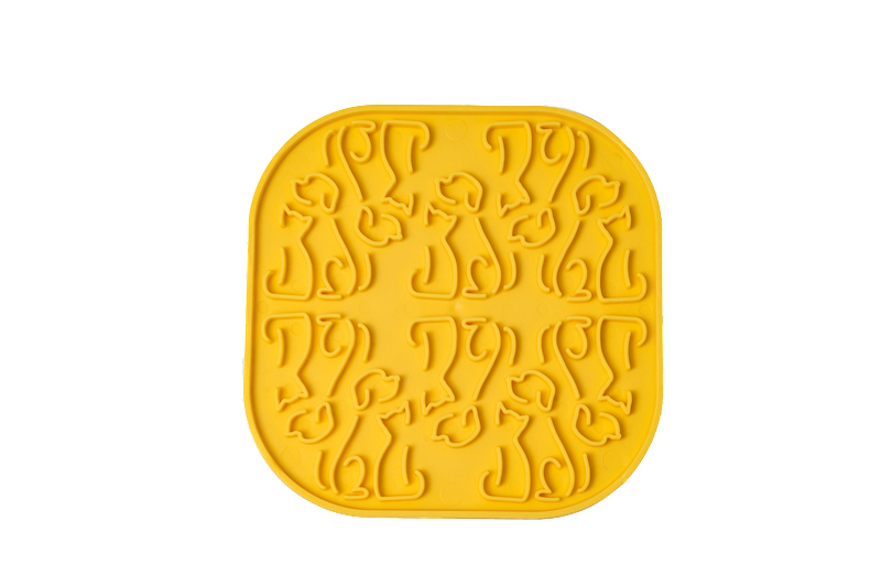FIBOO MATA DO WYLIZYWANIA LOLLIPOP (ŻÓŁTA)