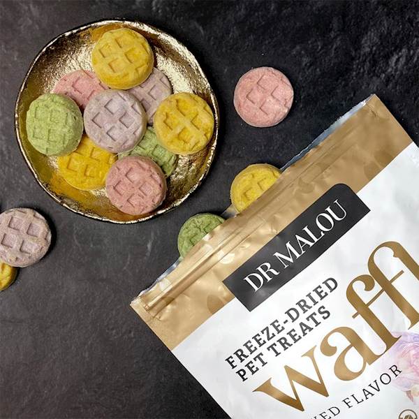 DR MALOU MIĘSNE WAFLE LIOFILIZOWANE DLA KOTA 60G